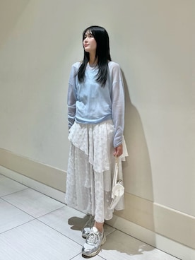 SNIDELさん(レディース・158cm)の冬コーディネート