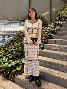 SNIDELさん（レディース・157cm）の春コーディネート