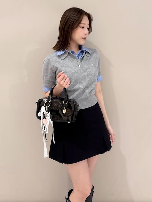snidel ミニスカート SNIDEL（スナイデル）の「バリエーションミニスカート（スカート