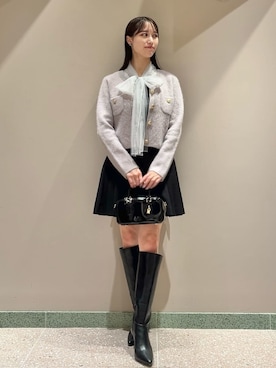 「SNIDEL（スナイデル）のアイテム（アクセサリー）」を使った、SNIDELさん（レディース・163cm）の秋コーディネート