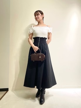 SNIDELさん（レディース・156cm）の秋コーディネート