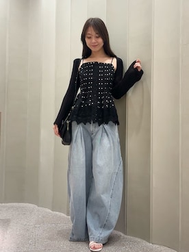 SNIDELさん(レディース・160cm)の夏コーディネート