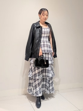 SNIDELさん（レディース・151cm）の秋コーディネート