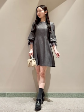 「シアー素材」｜SNIDELさん（レディース・160cm）の夏コーディネート