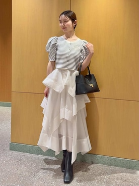 SNIDELさん（レディース・160cm）の春コーディネート