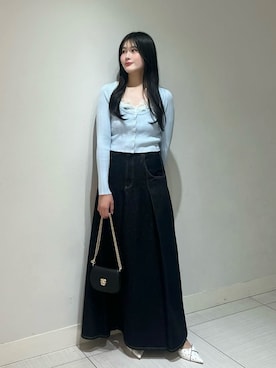 SNIDELさん（レディース・158cm）の春コーディネート