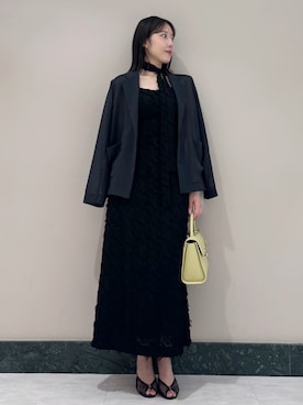 「SNIDEL（スナイデル）のアイテム（ジャケット/アウター）」を使った、SNIDELさん（レディース・157cm）の夏コーディネート