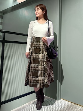 SNIDELさん（レディース・153cm）の秋コーディネート