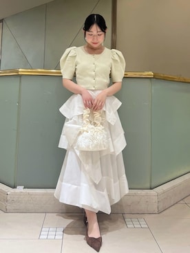 SNIDELさん（レディース・157cm）の春コーディネート