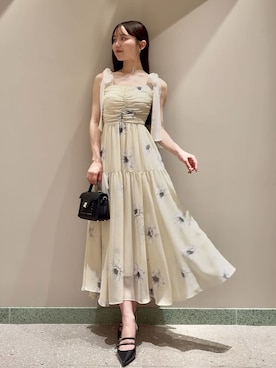 「アイテム（ピアス（両耳用））」を使った、SNIDELさん（レディース・160cm）の夏コーディネート
