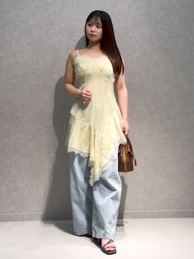 SNIDELさん(レディース・156cm)の夏コーディネート