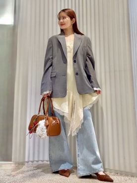 SNIDELさん(レディース・153cm)の春コーディネート