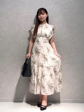 「SNIDEL（スナイデル）のアイテム（バッグ）」を使った、SNIDELさん（レディース・156cm）の秋コーディネート