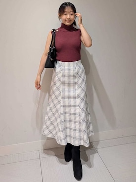 SNIDELさん（レディース・151cm）の夏コーディネート