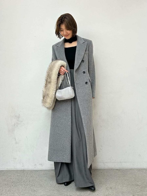 【HIGH QUALITY】チェスターロングコート