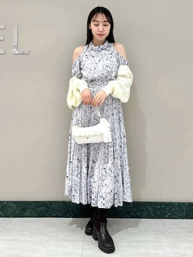 SNIDELさん(レディース・162cm)の冬コーディネート