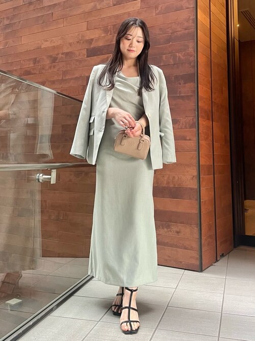 Sustainableバリエキャミワンピース（ワンピース）｜SNIDEL  