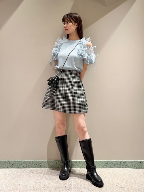 snidel 構築スカショーパン　新品未使用タグ付き セール】【00サイズあり】構築スカショーパン（その他パンツ