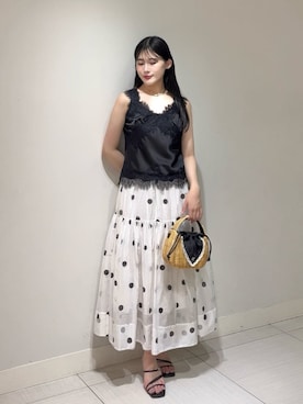 SNIDELさん(レディース・158cm)の夏コーディネート