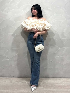 SNIDELさん（レディース・153cm）の冬コーディネート