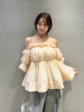 SNIDELさん（レディース・153cm）の春コーディネート