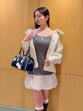 「SNIDEL（スナイデル）のアイテム（ジャケット/アウター）」を使った、SNIDELさん（レディース・160cm）の春コーディネート