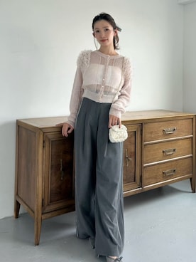 「骨格ナチュラル」｜SNIDELさん（レディース・159cm）の夏コーディネート