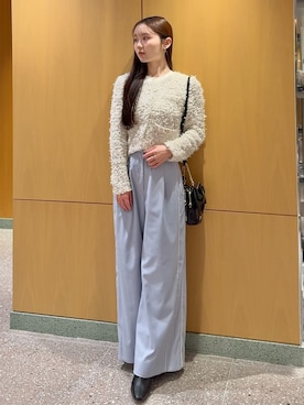 SNIDELさん（レディース・160cm）の冬コーディネート