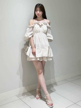 SNIDELさん(レディース・155cm)の夏コーディネート