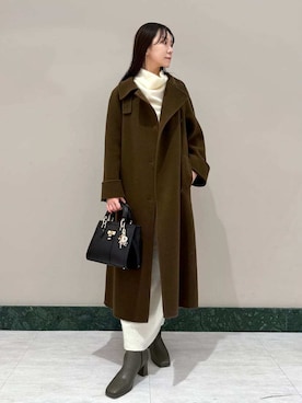 「アイテム（キーケース/キーアクセサリー）」を使った、SNIDELさん（レディース・159cm）の冬コーディネート