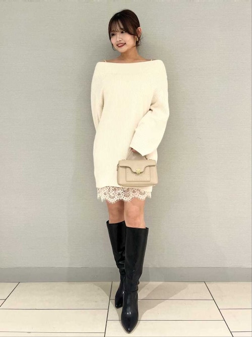 ニットセットキャミミニワンピース（ワンピース）｜SNIDEL（スナイデル