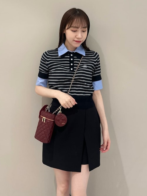 snidelスナイデル スカショーパン Aラインミニスカート 黒 新品未使用 0 SNIDEL - 【正規品】snidel チュールスカショーパン BLK