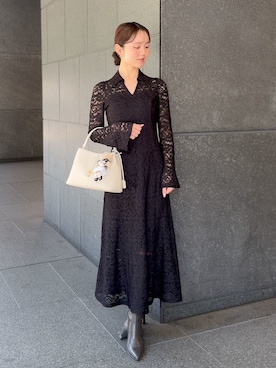 SNIDELさん（レディース・160cm）の冬コーディネート