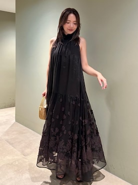 「SNIDEL（スナイデル）のアイテム（かごバッグ）」を使った、SNIDELさん（レディース・157cm）の夏コーディネート