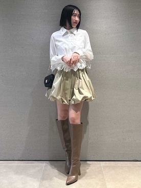 SNIDELさん(レディース・165cm)の春コーディネート