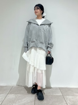 SNIDELさん（レディース・157cm）の冬コーディネート