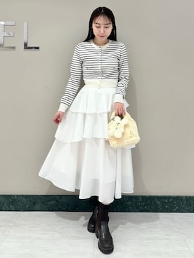 SNIDELさん（レディース・162cm）の冬コーディネート