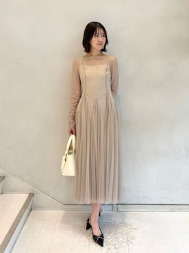 SNIDELさん(レディース・174cm)の冬コーディネート