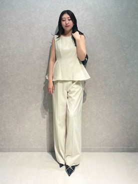 「SNIDEL（スナイデル）のアイテム（シューズ）」を使った、SNIDELさん（レディース・163cm）の春コーディネート