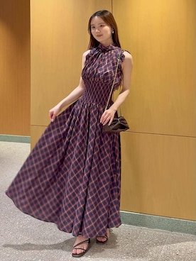 「SNIDEL（スナイデル）のアイテム（シューズ）」を使った、SNIDELさん（レディース・160cm）の夏コーディネート