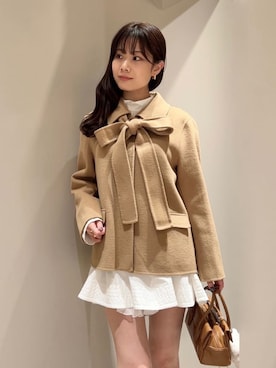 「アイテム（キーケース/キーアクセサリー）」を使った、SNIDELさん（レディース・165cm）の秋コーディネート