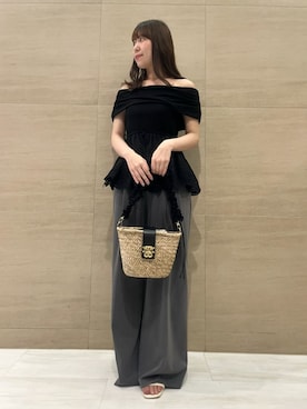 SNIDELさん（レディース・161cm）の夏コーディネート