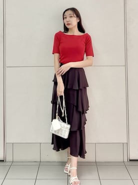 SNIDELさん(レディース・165cm)の夏コーディネート