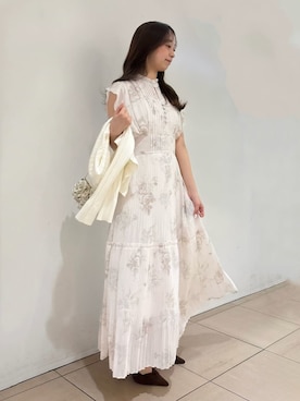 「SNIDEL（スナイデル）のアイテム（バッグ）」を使った、SNIDELさん（レディース・154cm）の春コーディネート