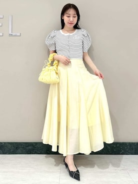 「SNIDEL（スナイデル）のアイテム（シューズ）」を使った、SNIDELさん（レディース・162cm）の春コーディネート