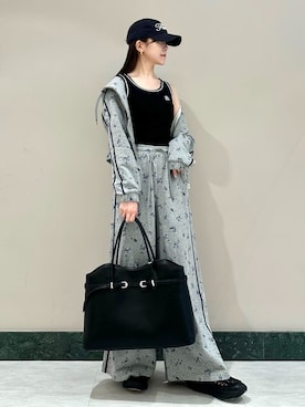 「アイテム（スウェットパンツ、その他）」を使った、SNIDELさん（レディース・159cm）の夏コーディネート