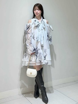 SNIDELさん（レディース・155cm）の春コーディネート