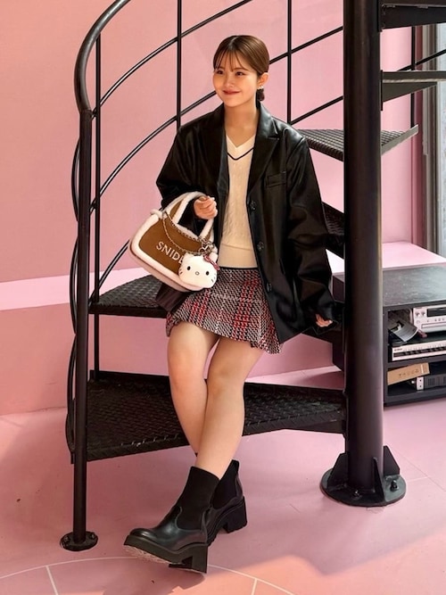 HELLO KITTY】ケーブルプルオーバー（ニット/セーター）｜SNIDEL