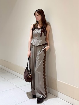 SNIDELさん(レディース・162cm)の夏コーディネート