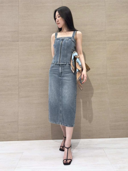 snidel×Levi's アイコンスカート ダークグレー ICON デニム スカート ダークインディゴ – リーバイス®公式